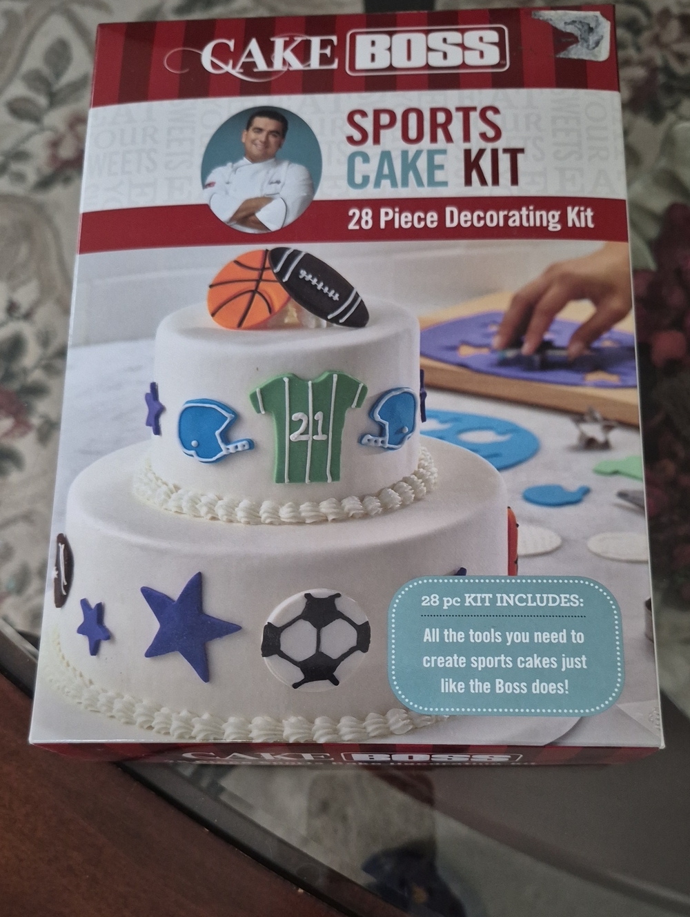 Cake Boss Sports Cake Decorating Kit - Multicolor